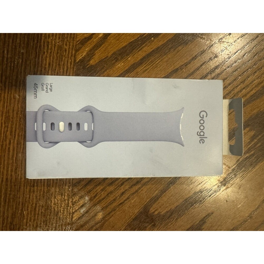 Original Google Pixel Watch Band- Active Band-45mm-Moonstone -Large